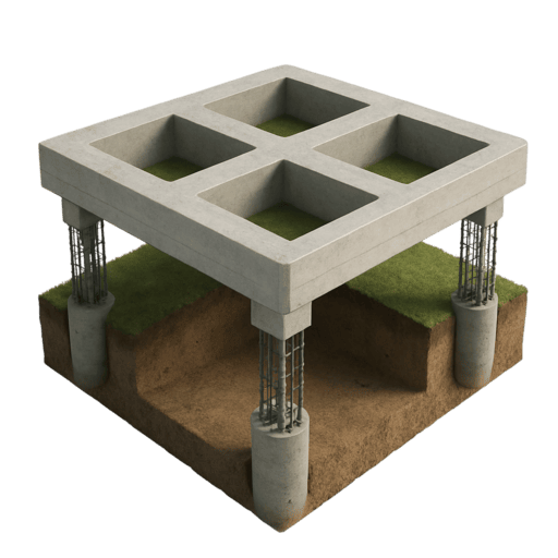 Фундамент ТИСЭ в Воронеже